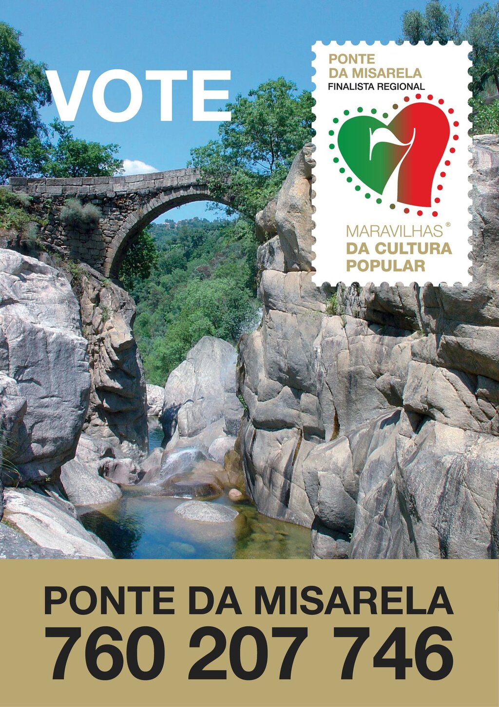 7 Maravilhas | Ponte da Misarela - Finalista Regional