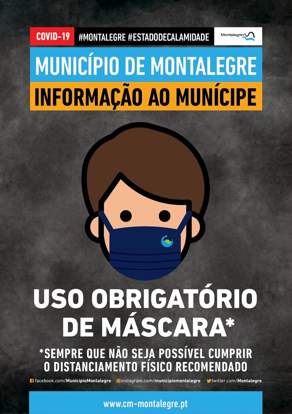 Uso de máscara obrigatório