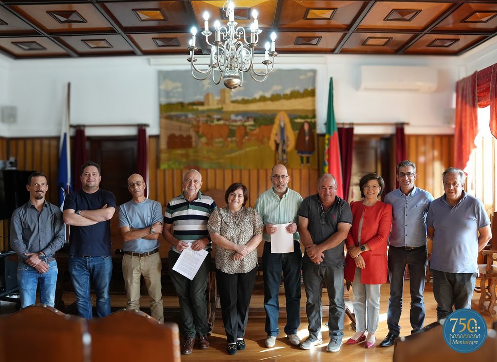 Município renova protocolo com bombeiros do concelho (2023)