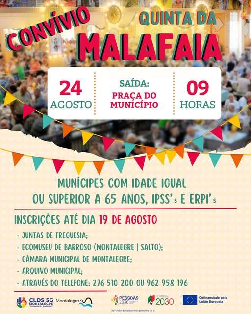 Convívio Sénior na Malafaia | 24 de agosto