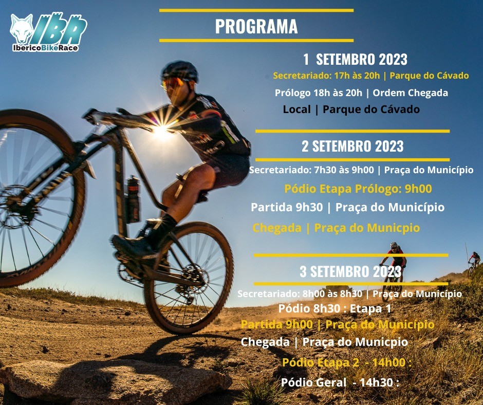 IBÉRICO BIKE RICE (1 A 3 SETEMBRO 2023) - PROGRAMA