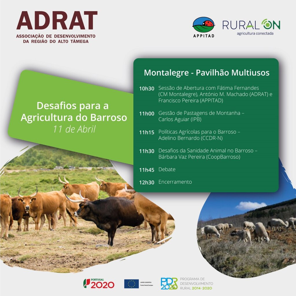 Montalegre - Desafios para a agricultura do Barroso (11 abril)