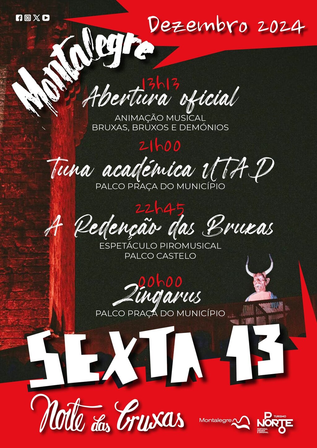 MONTALEGRE - SEXTA 13 (DEZ 2024) - programa