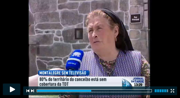 80% do concelho de Montalegre sem TV